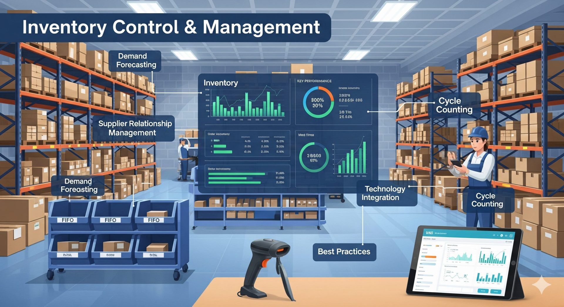 Inventory Control Defined: Best Practices, Systems, & Management | PPMS